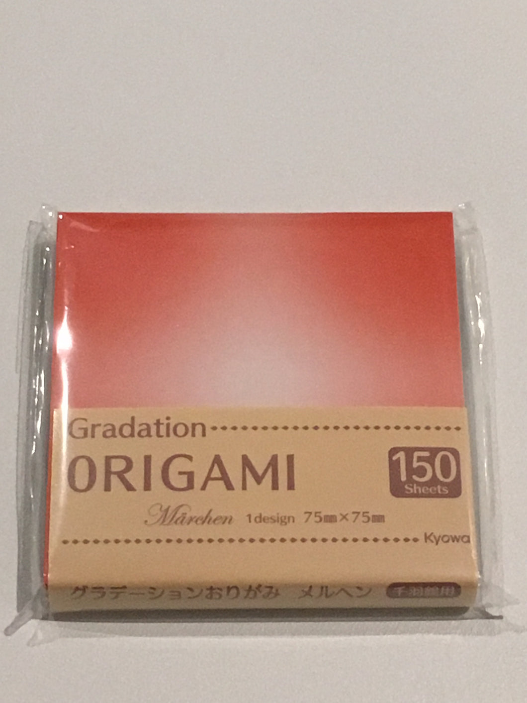 Gradation Origami Paper(75mm by 75mm) 150 sheets