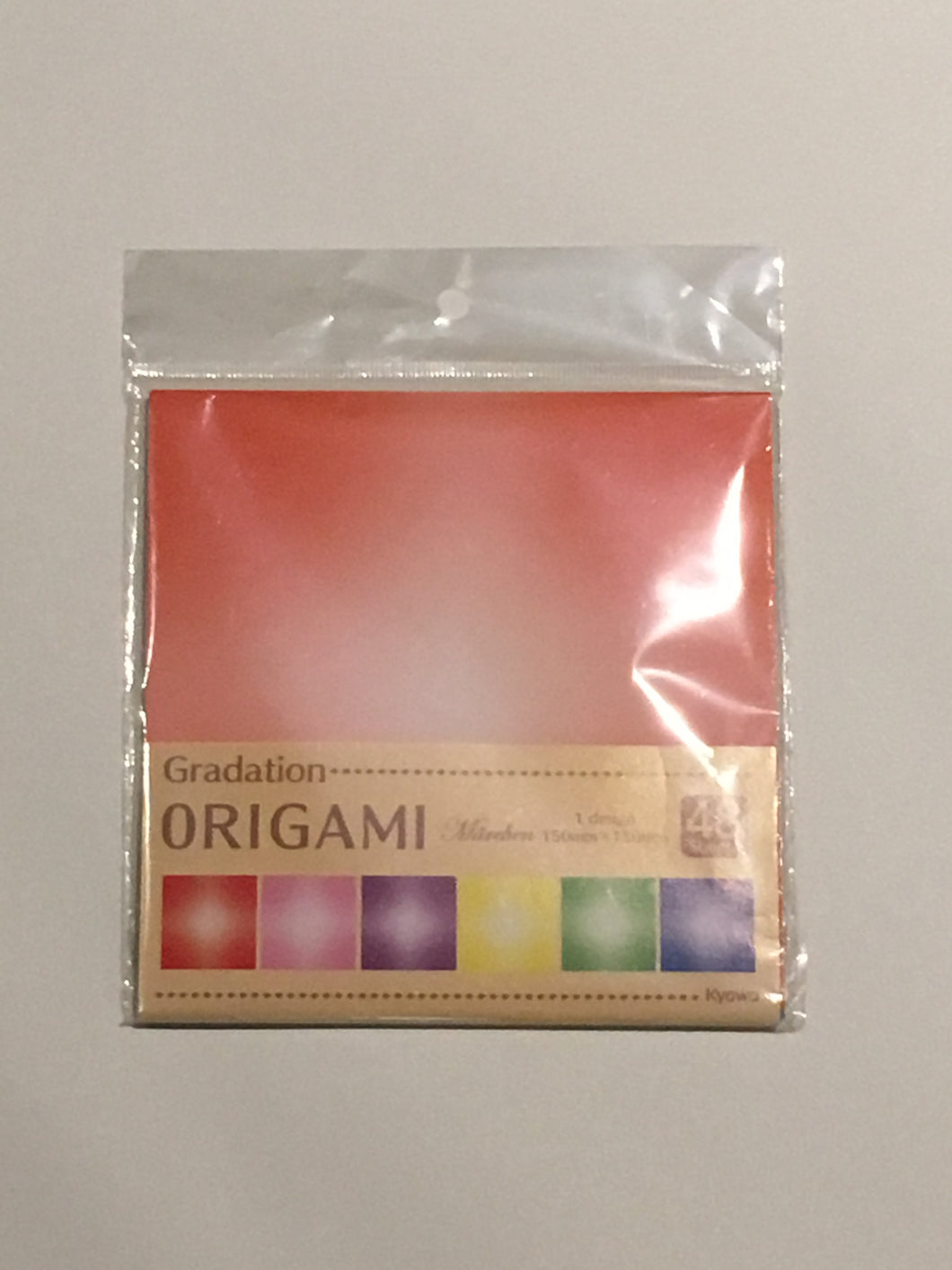 Gradation Origami Paper (150mm by 150mm) 48 pieces